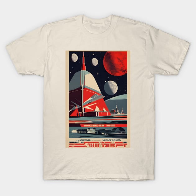 Soviet space art T-Shirt by Spaceboyishere